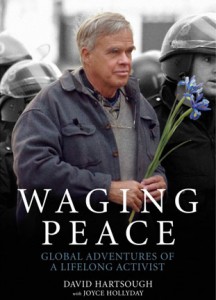 cover of David Hartsough's book, Waging Peace