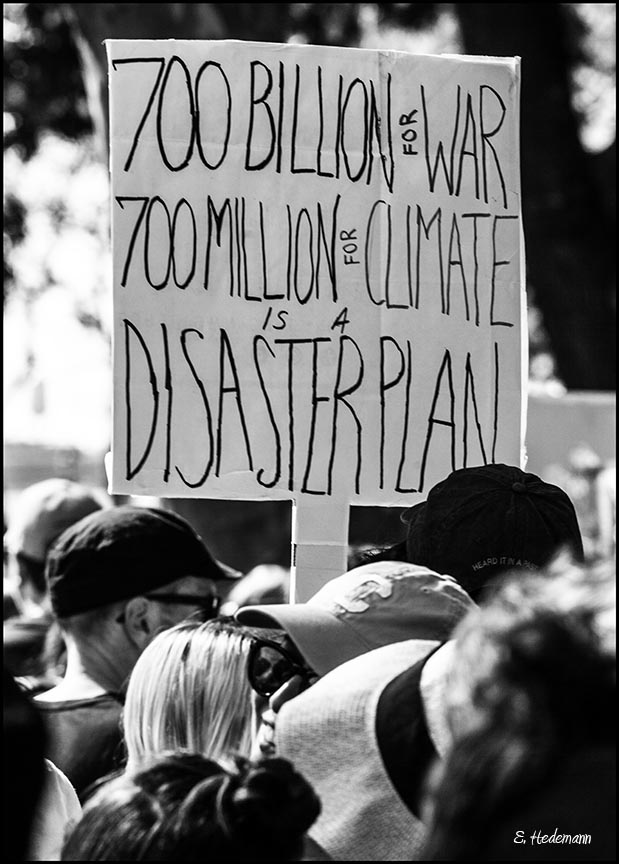 Signs at Climate Strike Sept 2019