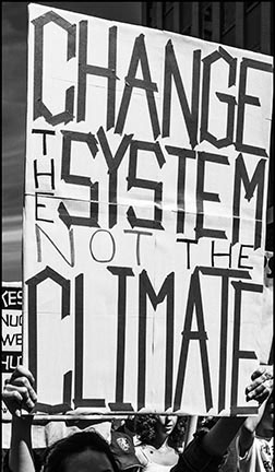 Signs at Climate Strike Sept 2019