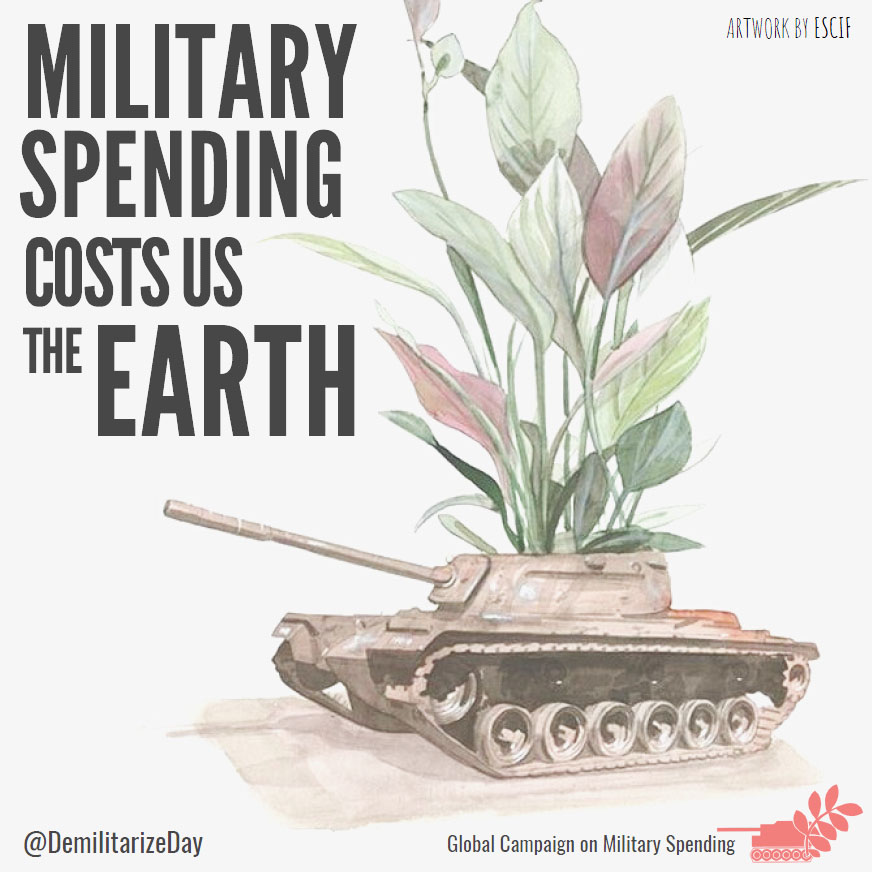 military spending costs us the earth