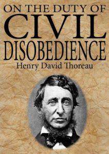 cover of thoreau's civil disobedience