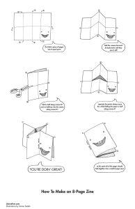 Folding Zine Instructions