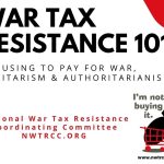 Notice that this is info for a War Tax Resistance 101 session.